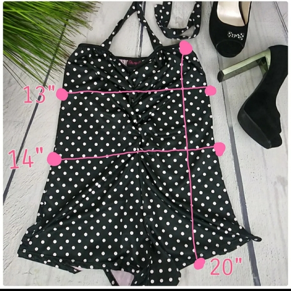 O/S Dreamgirl Retro Romper - Picture 5 of 10